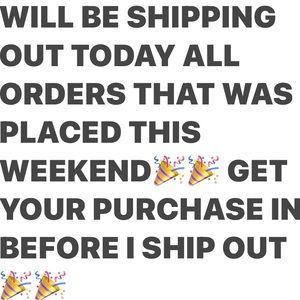 SHIPPED OUT TODAY 🎉🎉
